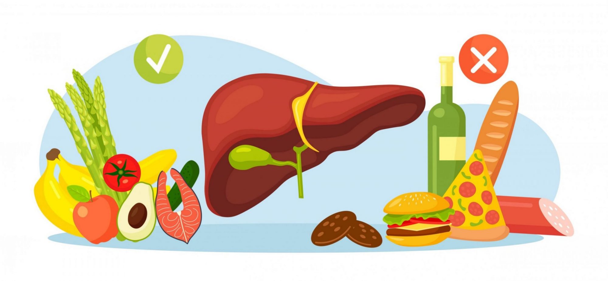 Qué alimentos consumir para el hígado graso