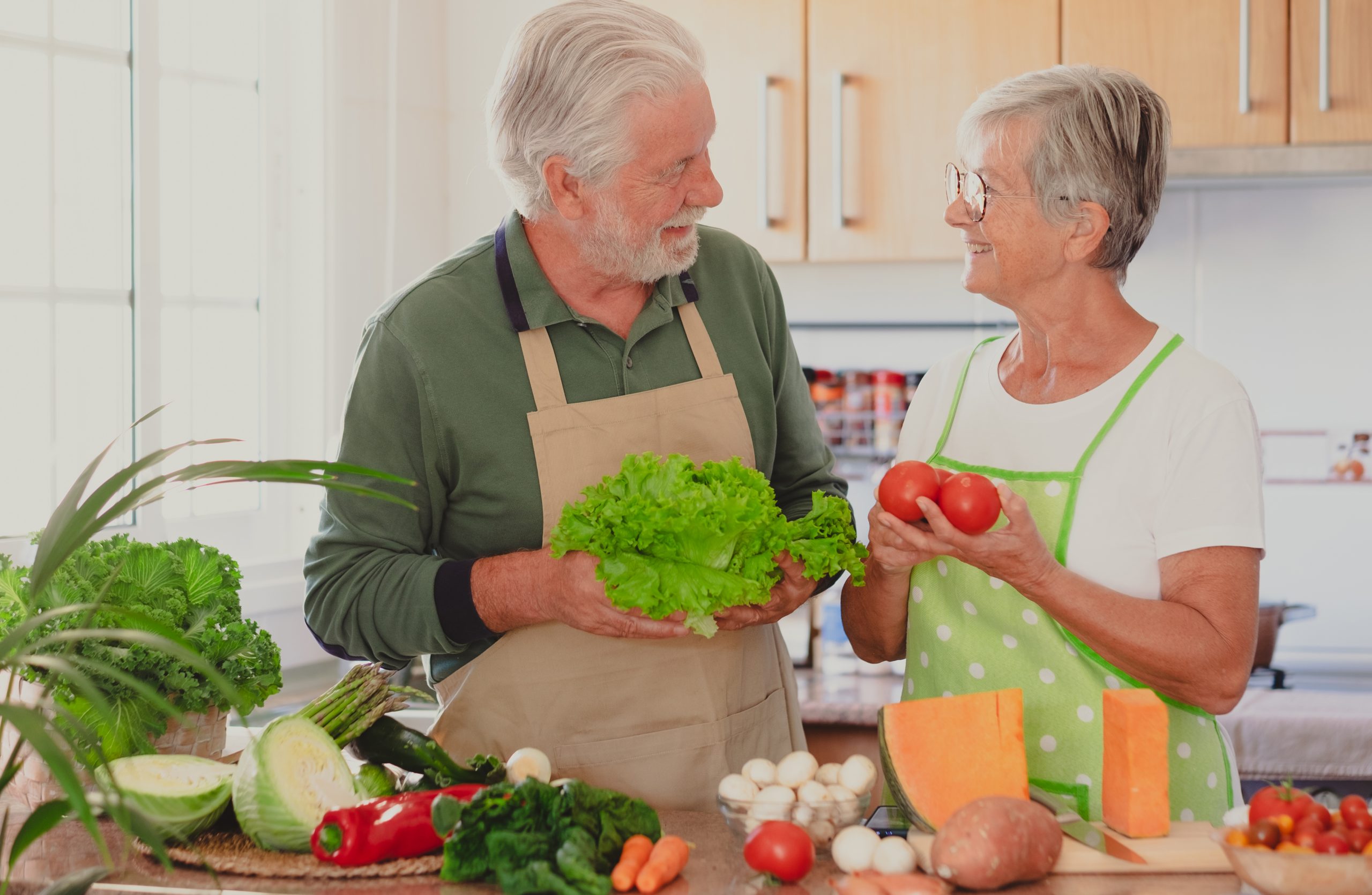 Alimentación vegana en ancianos