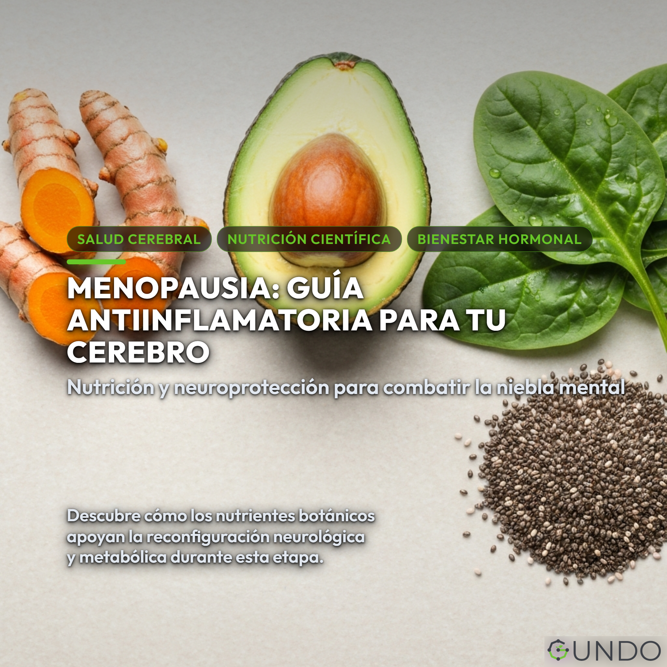 nutrición menopausia - Menopausia: Guía Antiinflamatoria para tu Cerebro